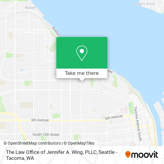 The Law Office of Jennifer A. Wing, PLLC map