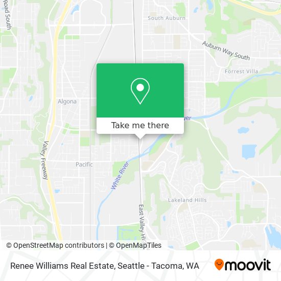 Renee Williams Real Estate map