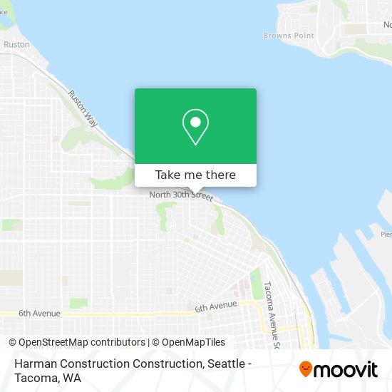 Mapa de Harman Construction Construction