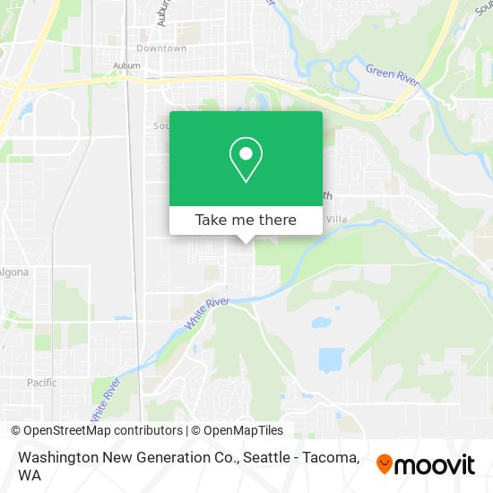 Mapa de Washington New Generation Co.