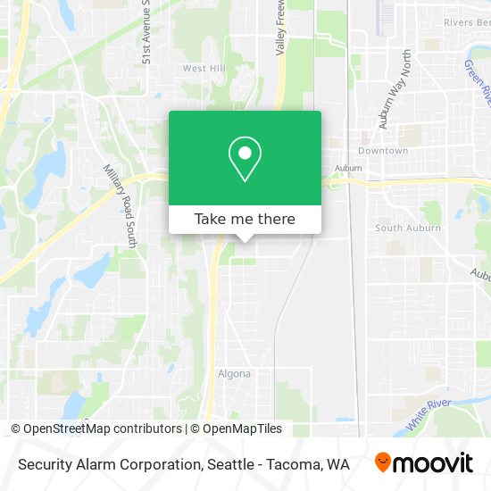 Security Alarm Corporation map