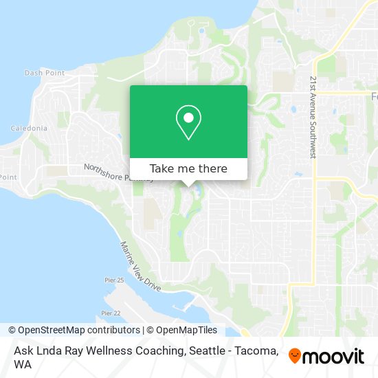 Ask Lnda Ray Wellness Coaching map