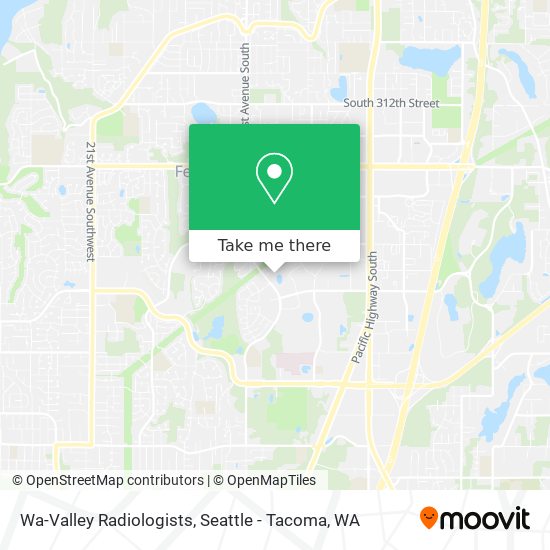 Mapa de Wa-Valley Radiologists