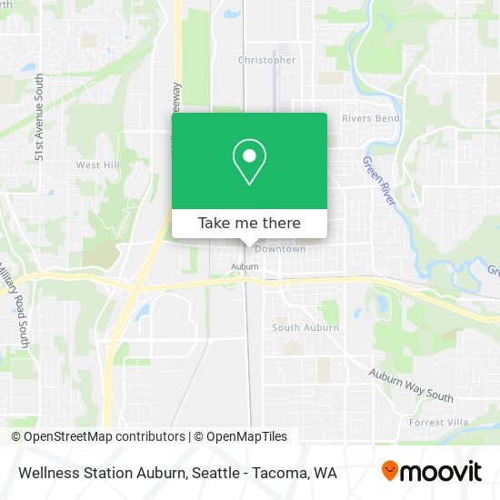 Wellness Station Auburn map