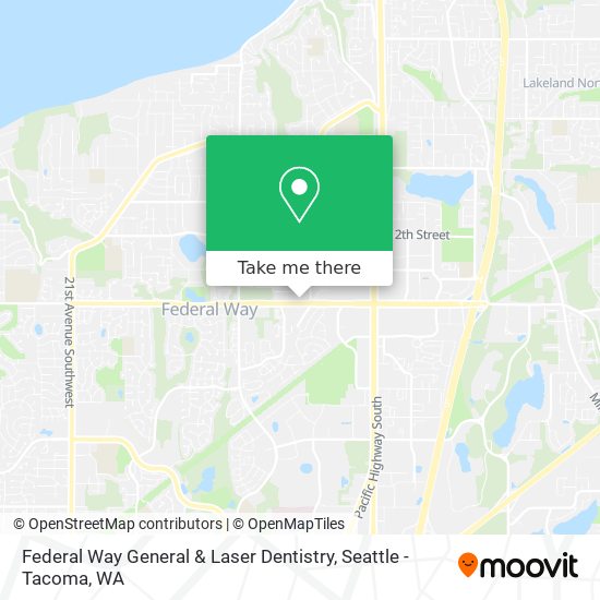 Mapa de Federal Way General & Laser Dentistry