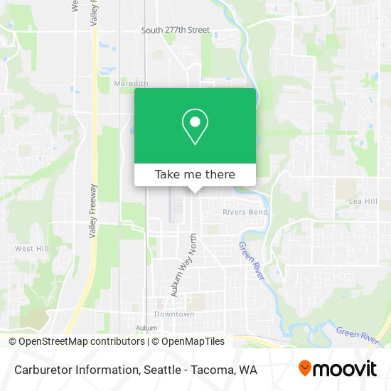 Carburetor Information map