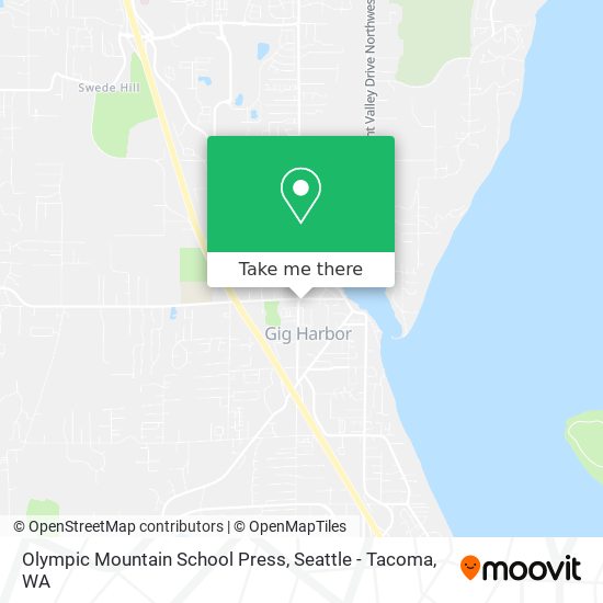 Olympic Mountain School Press map