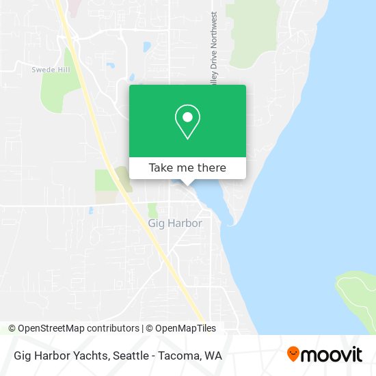 Gig Harbor Yachts map