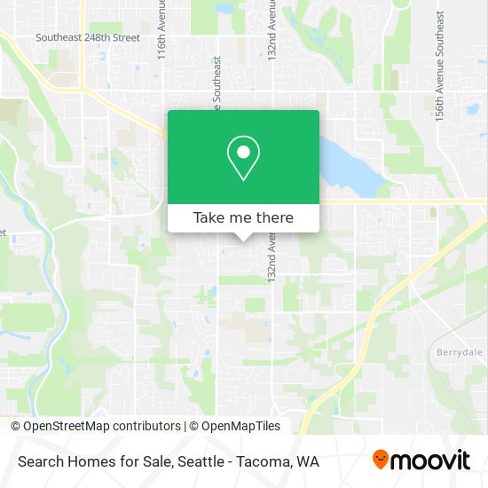 Search Homes for Sale map