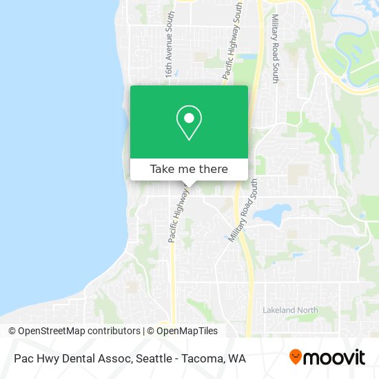 Pac Hwy Dental Assoc map