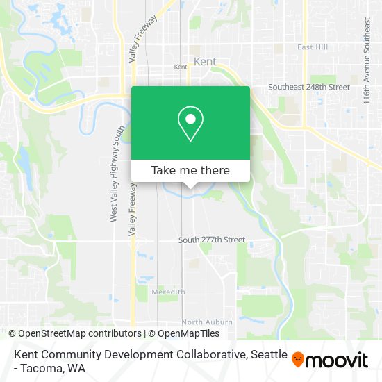 Kent Community Development Collaborative map