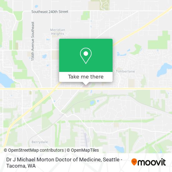 Dr J Michael Morton Doctor of Medicine map