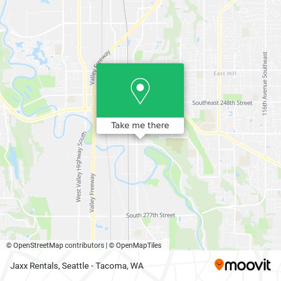 Jaxx Rentals map