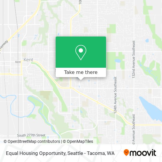 Mapa de Equal Housing Opportunity