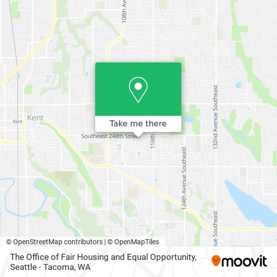 Mapa de The Office of Fair Housing and Equal Opportunity