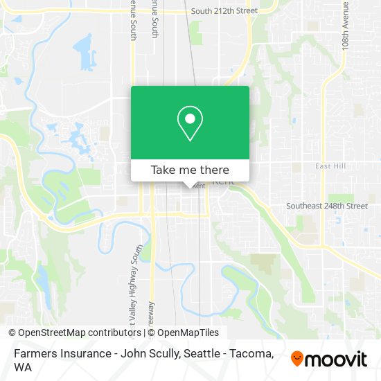 Farmers Insurance - John Scully map