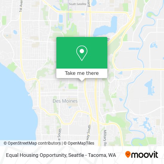 Mapa de Equal Housing Opportunity