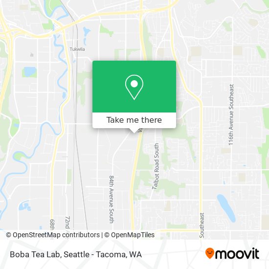 Boba Tea Lab map