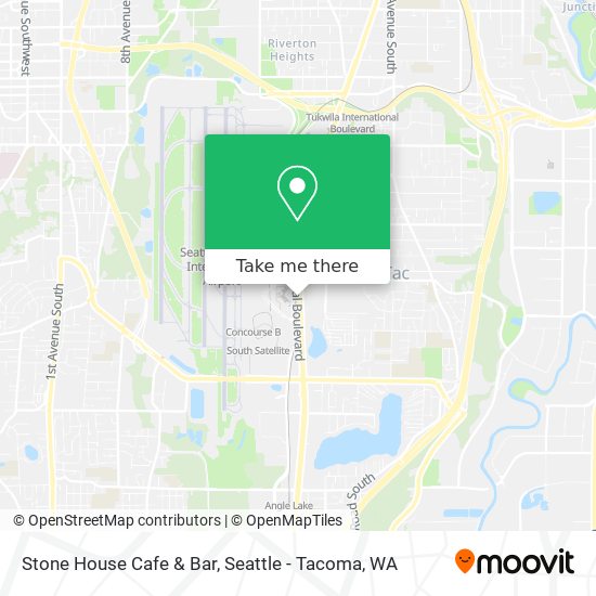 Stone House Cafe & Bar map