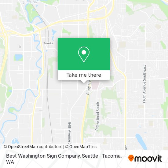 Mapa de Best Washington Sign Company