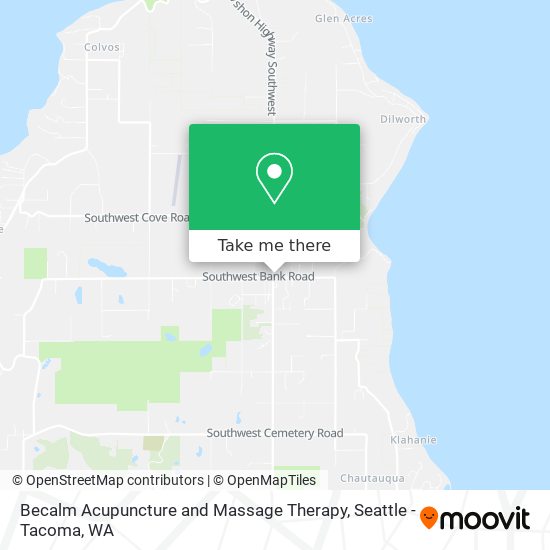 Becalm Acupuncture and Massage Therapy map