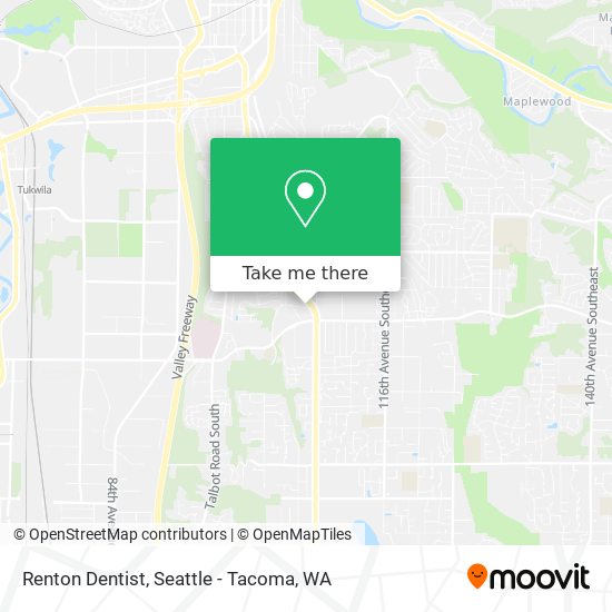 Mapa de Renton Dentist