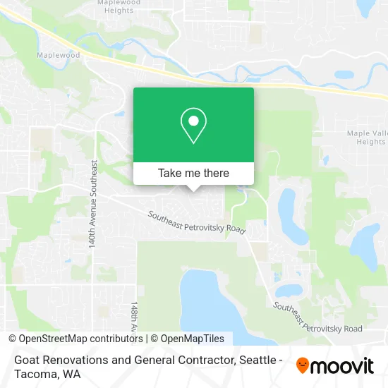 Mapa de Goat Renovations and General Contractor
