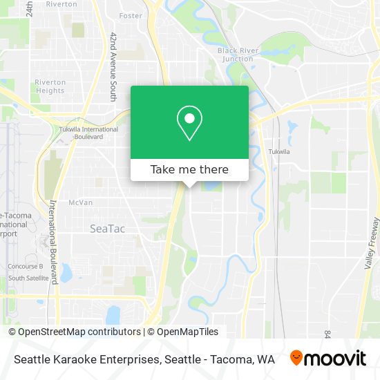 Mapa de Seattle Karaoke Enterprises