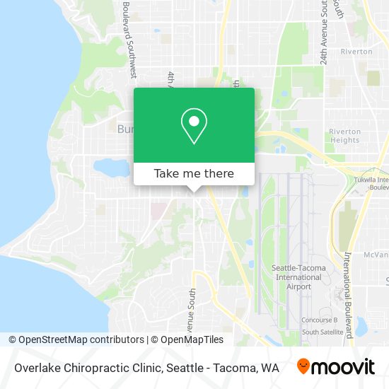 Mapa de Overlake Chiropractic Clinic