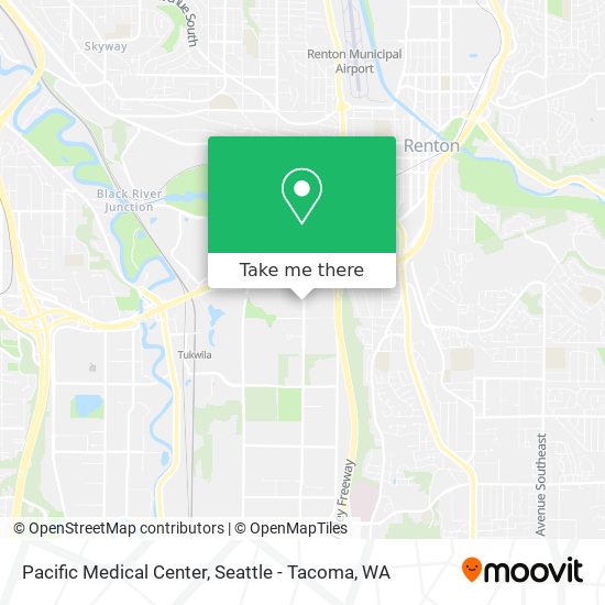 Mapa de Pacific Medical Center