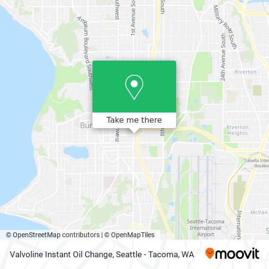 Valvoline Instant Oil Change map