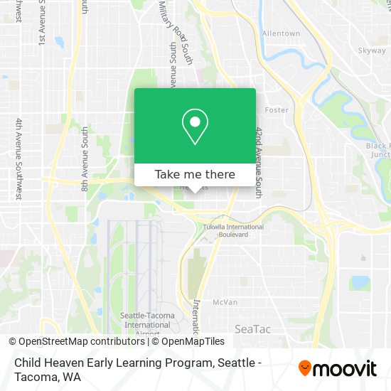 Child Heaven Early Learning Program map