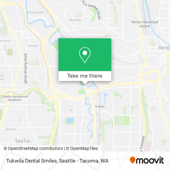 Tukwila Dental Smiles map