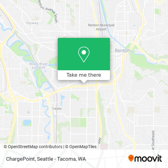 Mapa de ChargePoint