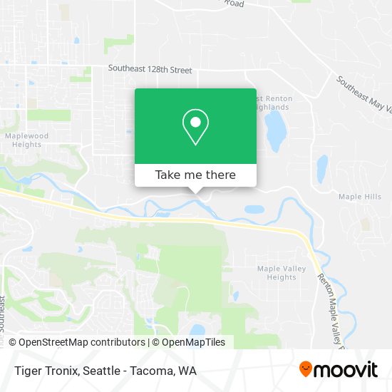 Tiger Tronix map