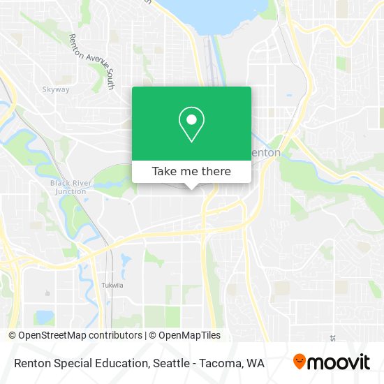 Renton Special Education map