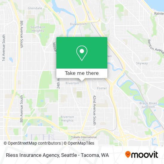 Riess Insurance Agency map