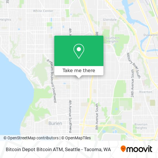 Mapa de Bitcoin Depot Bitcoin ATM