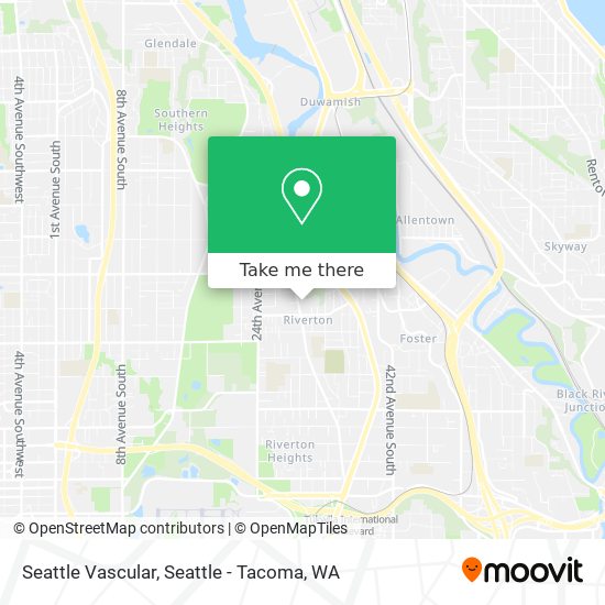 Mapa de Seattle Vascular