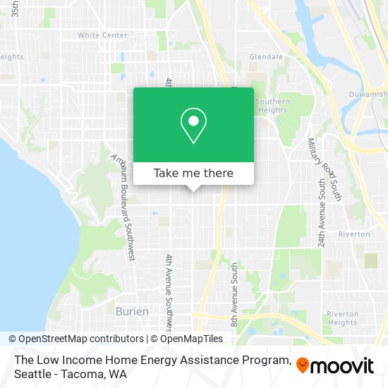 Mapa de The Low Income Home Energy Assistance Program