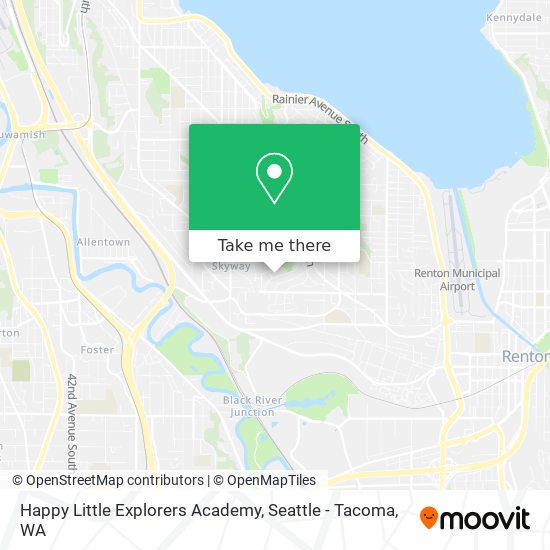 Mapa de Happy Little Explorers Academy