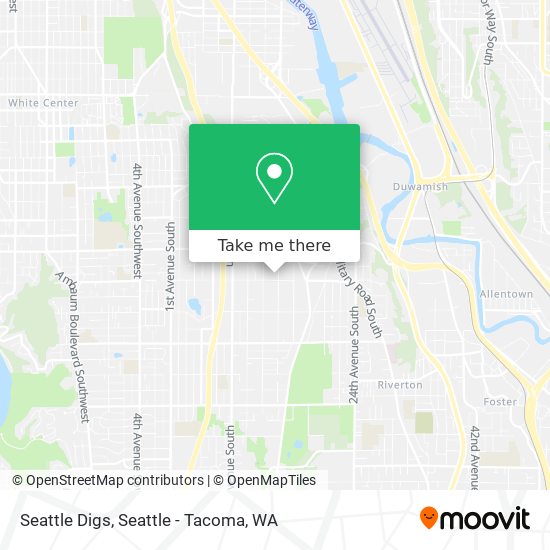 Seattle Digs map