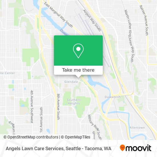 Mapa de Angels Lawn Care Services