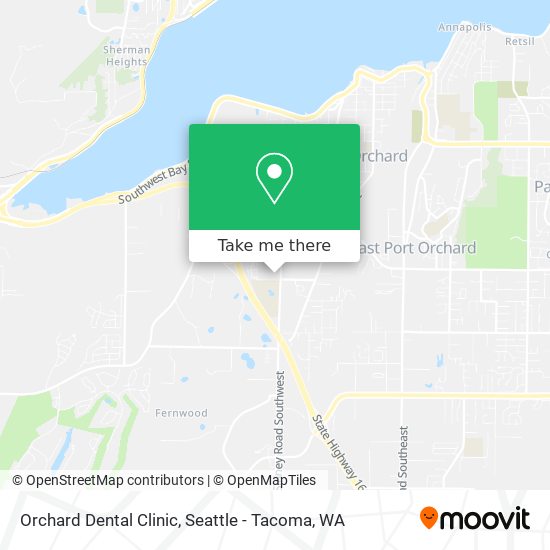 Orchard Dental Clinic map