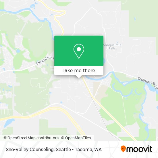 Sno-Valley Counseling map