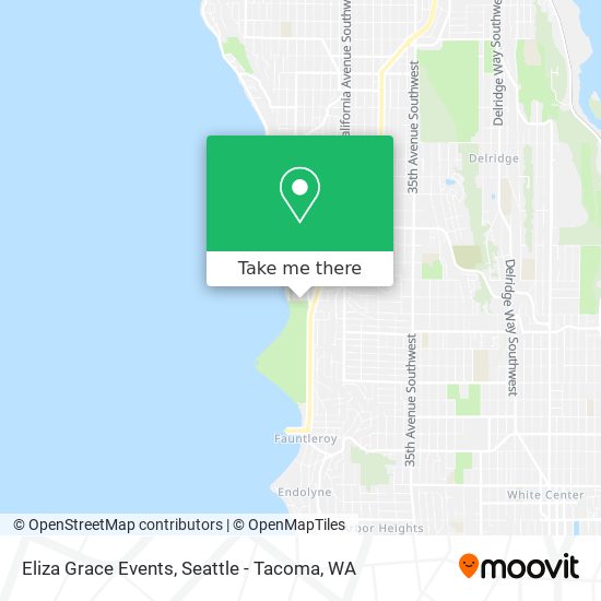 Eliza Grace Events map