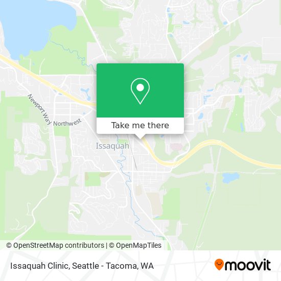 Issaquah Clinic map
