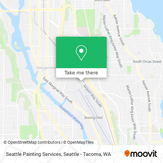 Seattle Painting Services map