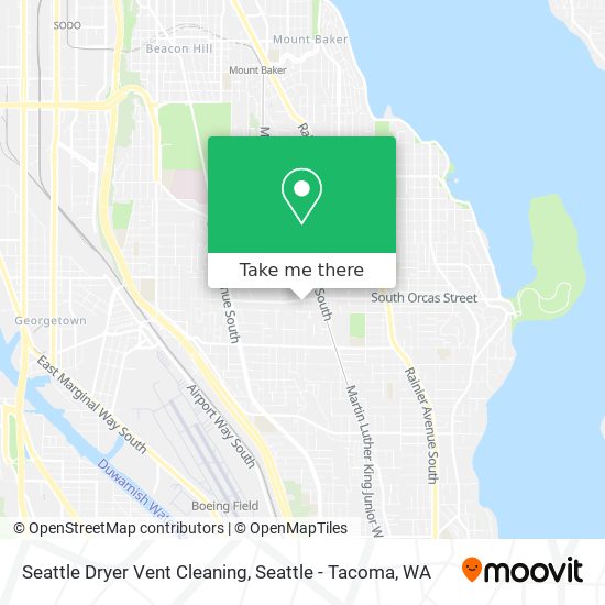 Mapa de Seattle Dryer Vent Cleaning