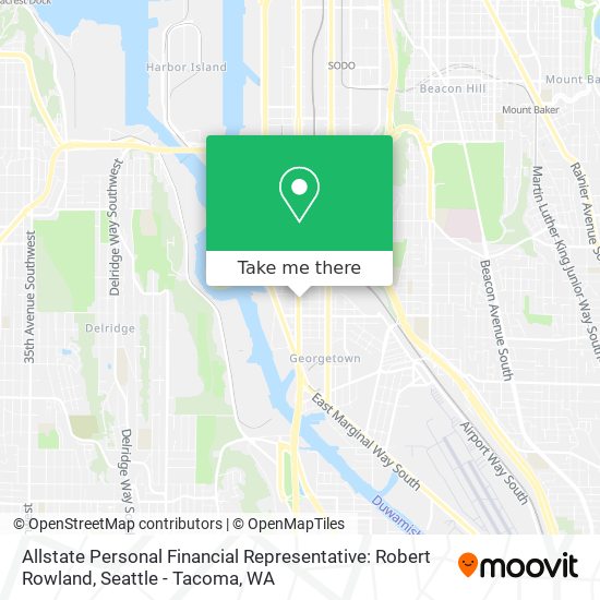 Allstate Personal Financial Representative: Robert Rowland map